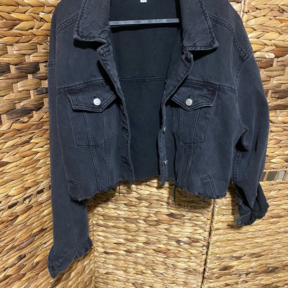 Pac-sun Faded black M/L Jean jacket